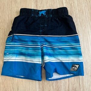 Quiksilver Kids Blue Striped Shorts